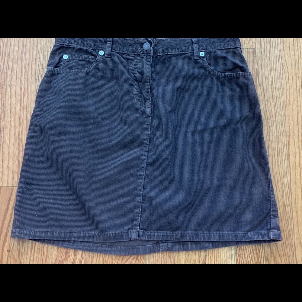 🌈 J. Crew brown corduroy skirt (2 for $10 promo)